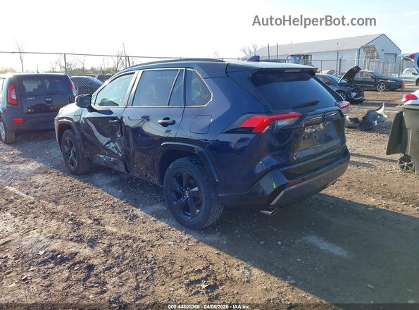 JTMEWRFV0KD504975 2019 TOYOTA RAV4 HYBRID Black Tył lewy