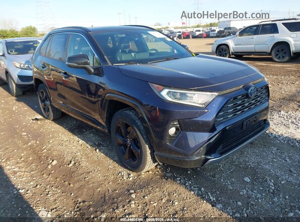 JTMEWRFV0KD504975 2019 TOYOTA RAV4 HYBRID Black Przód prawy