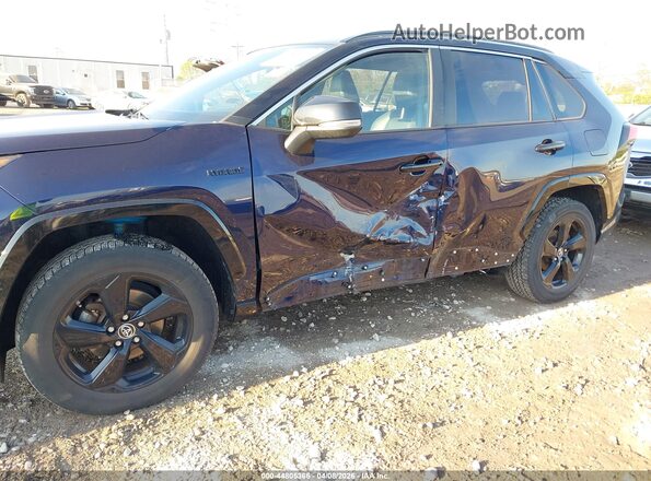 JTMEWRFV0KD504975 2019 TOYOTA RAV4 HYBRID Black Widok z przodu