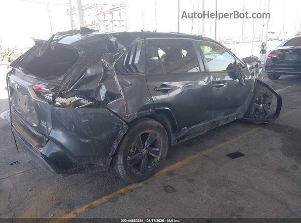 JTMEWRFV0KD522957 2019 TOYOTA RAV4 HYBRID Серый Задняя правая четверть