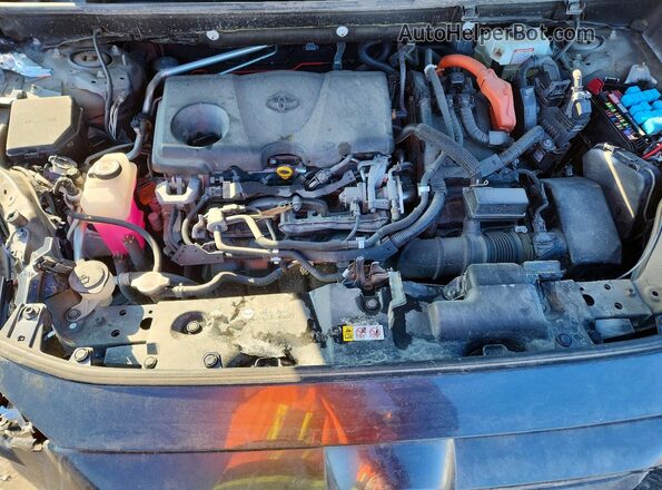 JTMEWRFV4LD530822 2020 TOYOTA RAV4 Gray Vista del compartimento del motor