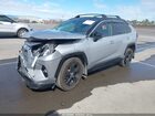 2019 Toyota Rav4 Hybrid Xse Silver vin: JTMEWRFVXKD517555