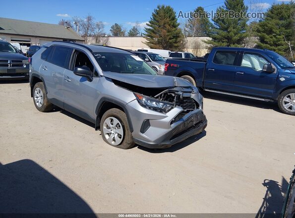 JTMF1RFV2KD004934 2019 TOYOTA LE Silver Przód prawy