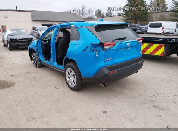 JTMF1RFV4KD047476 2019 TOYOTA LE Blue Հետևի ձախ