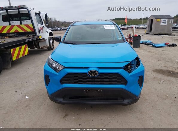 JTMF1RFV4KD047476 2019 TOYOTA LE Blue Սարքավորումների վահանակի տեսք