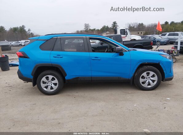 JTMF1RFV4KD047476 2019 TOYOTA LE Blue Սալոնի հետևի տեսք