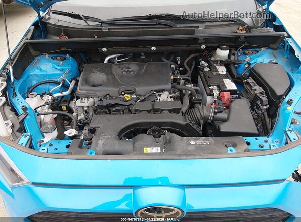 JTMF1RFV4KD047476 2019 TOYOTA LE Blue Հետևի տեսք