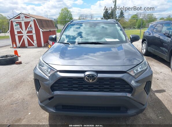 JTMF1RFV9KD025229 2019 TOYOTA LE Gray უკანა სალონის ხედი
