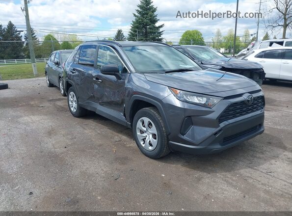 JTMF1RFV9KD025229 2019 TOYOTA LE Gray წინა მარჯვენა
