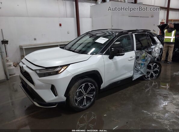 JTMFB3FV0SD243294 2025 TOYOTA RAV4 PLUG-IN HYBRID White წინა მარცხენა ხედი სამი მეოთხედიდან