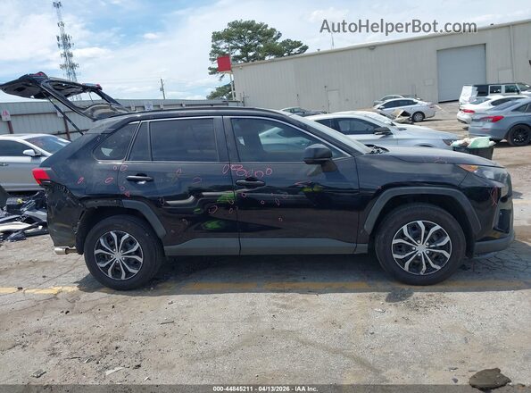 JTMH1RFV2KD504617 2019 TOYOTA LE Black Widok wnętrza z tyłu