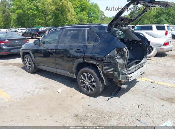 JTMH1RFV2KD504617 2019 TOYOTA LE Black Tył lewy
