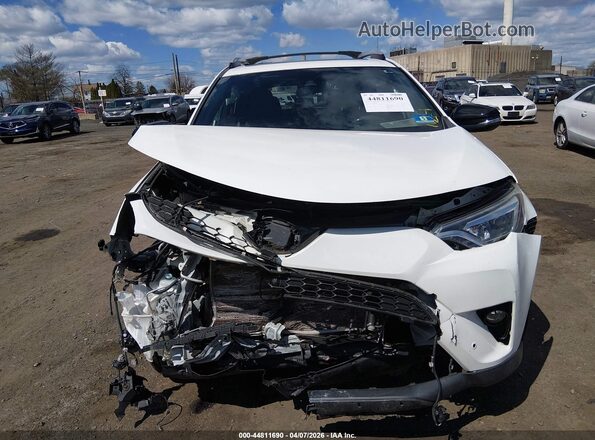 JTMJFREV0GJ070971 2016 TOYOTA RAV4 White Instrument cluster view