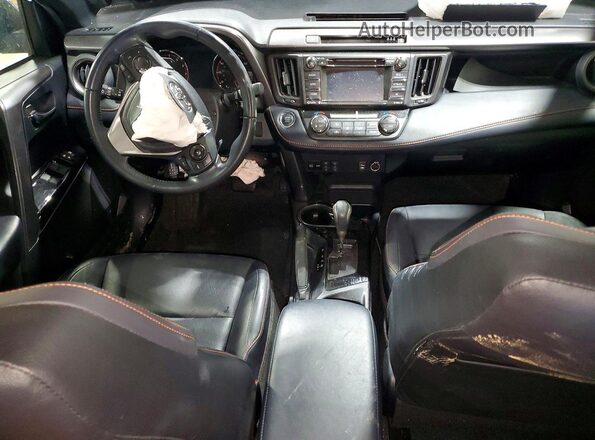 JTMJFREV0JD233351 2018 TOYOTA RAV4 Black წინა პანელის ხედი