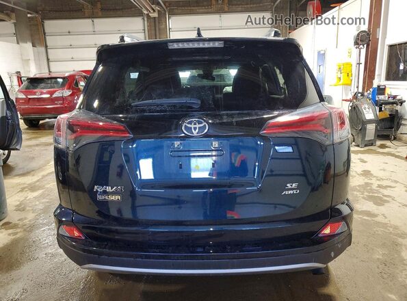 JTMJFREV0JD233351 2018 TOYOTA RAV4 Black უკანა ხედი