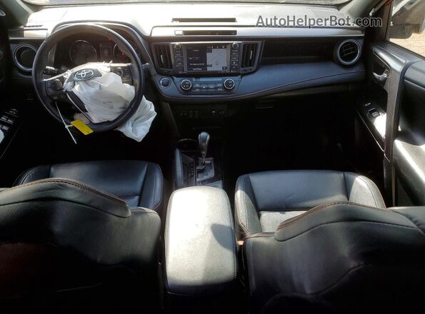 JTMJFREV1GJ077444 2016 TOYOTA RAV4 Red Widok deski rozdzielczej