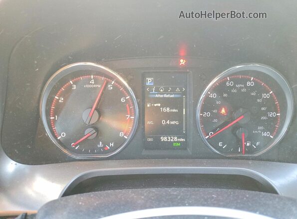 JTMJFREV1GJ077444 2016 TOYOTA RAV4 Red Widok zestawu wskaźników