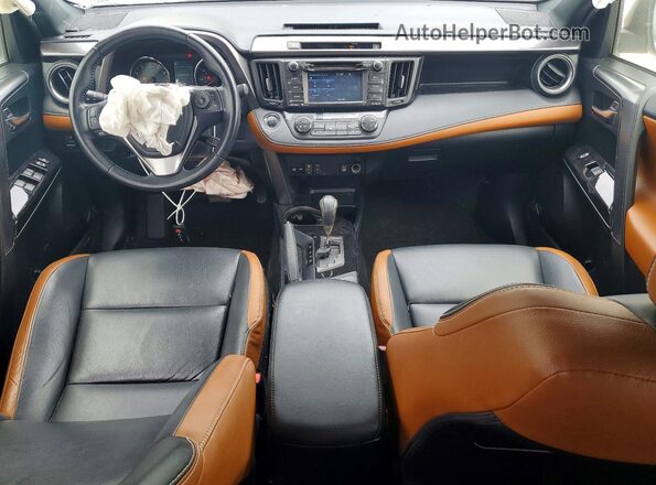 JTMJFREV7GD189762 2016 TOYOTA RAV4 White Widok deski rozdzielczej
