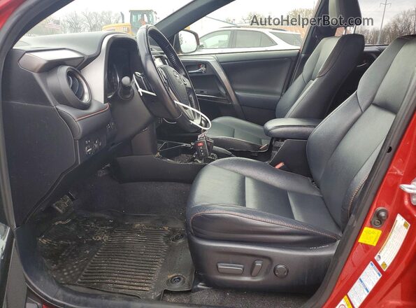 JTMJFREVXHJ125668 2017 TOYOTA RAV4 Red Vista interior delantera