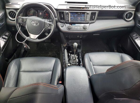 JTMJFREVXHJ125668 2017 TOYOTA RAV4 Red Vista del salpicadero