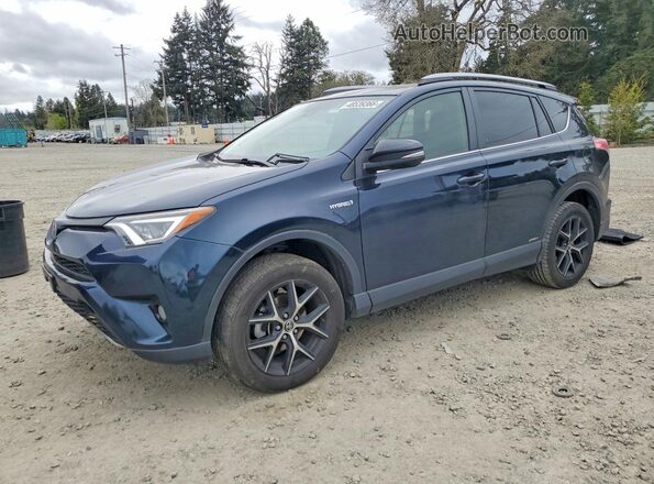 JTMJJREV7JD217582 2018 TOYOTA RAV4 Blue Vista tres cuartos delantera izquierda