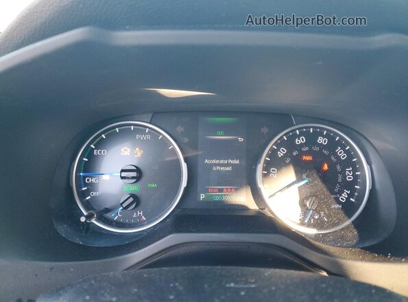 JTMMWRFV1KD518041 2019 TOYOTA RAV4 Silver Widok zestawu wskaźników
