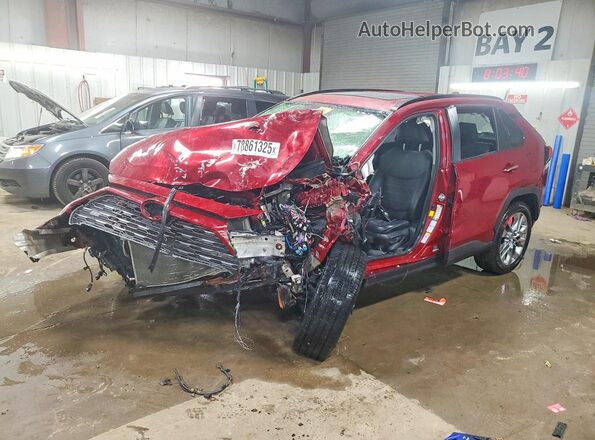 JTMN1RFV3KD516147 2019 TOYOTA LIMITED Red Vista tres cuartos delantera izquierda