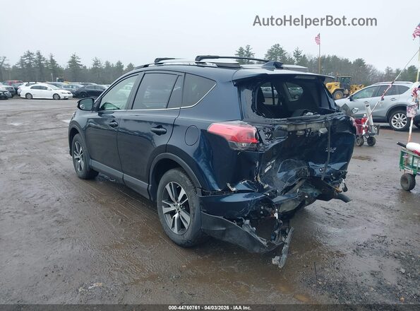 JTMRFREV1JJ736052 2018 TOYOTA LE Синий Задняя левая четверть