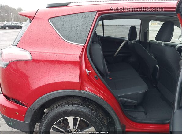 JTMRFREV5HJ135446 2017 TOYOTA LE Red Vista de la etiqueta del VIN