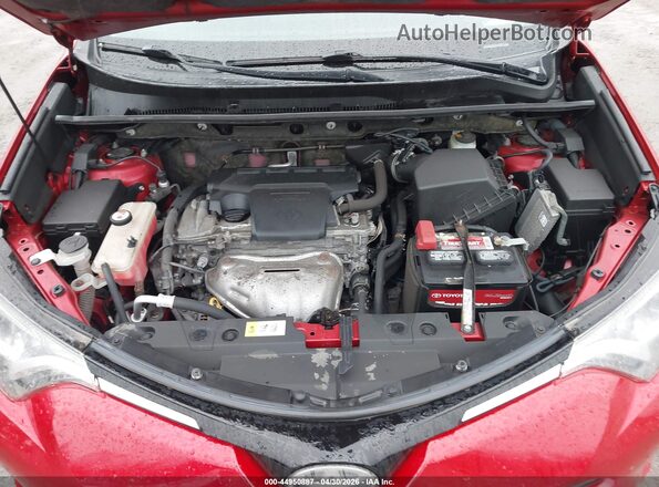 JTMRFREV5HJ135446 2017 TOYOTA LE Red Vista trasera