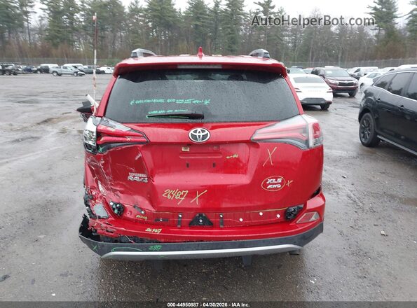 JTMRFREV5HJ135446 2017 TOYOTA LE Red 