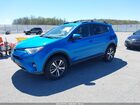 2017 Toyota Rav4 Xle Blue vin: JTMRFREV6HJ109602