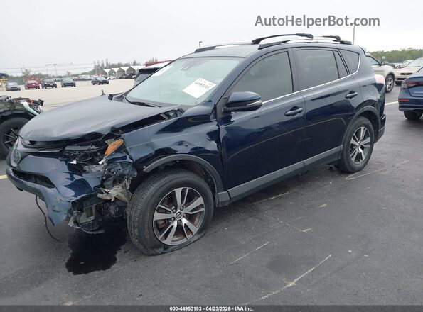 JTMWFREV5JD112837 2018 TOYOTA LE Blue Vista tres cuartos delantera izquierda