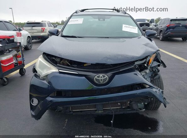 JTMWFREV5JD112837 2018 TOYOTA LE Blue Vista del cuadro de instrumentos