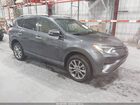 2018 Toyota Rav4 Limited Серый vin: JTMYFREV6JD117876