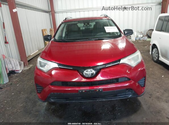 JTMZFREV9JD112367 2018 TOYOTA LE Красный Вид щитка приборов