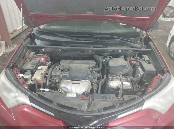 JTMZFREV9JD112367 2018 TOYOTA LE Красный Вид сзади
