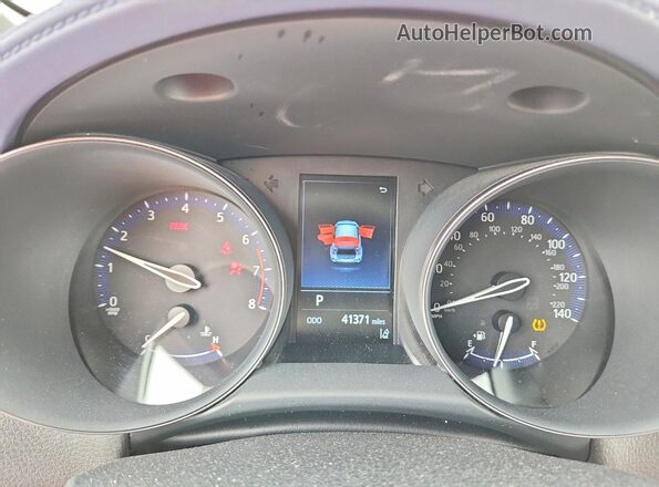 JTNKHMBX5M1107995 2021 TOYOTA LE Черный Вид щитка приборов