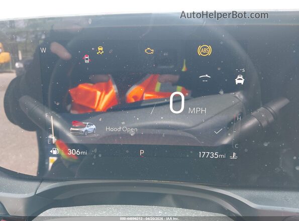 KL47LBEP2SB070544 2025 BUICK OTHER Blue უკანა სავარძლების ხედი