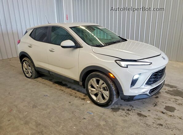 KL4AMBS20RB217496 2024 BUICK ENCORE Белый Передняя правая четверть
