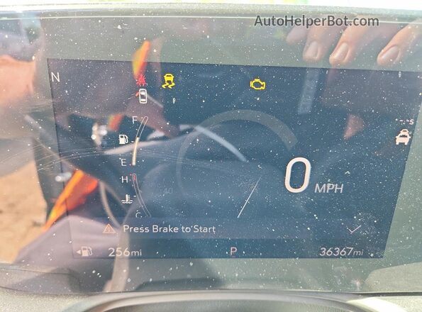 KL4AMCSL2RB001325 2024 BUICK ENCORE Серебряный Вид щитка приборов
