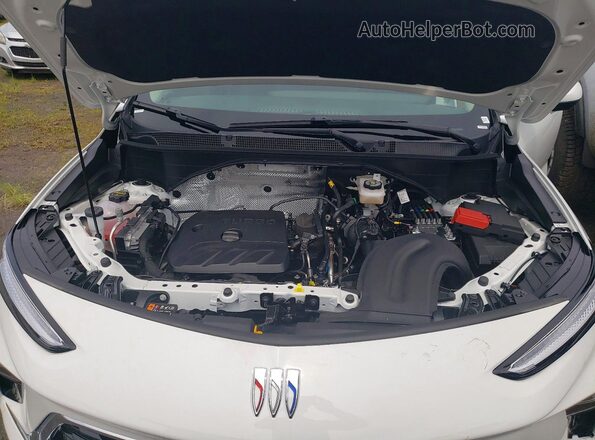 KL4AMCSL5TB095708 2026 BUICK ENCORE White ძრავის განყოფილების ხედი