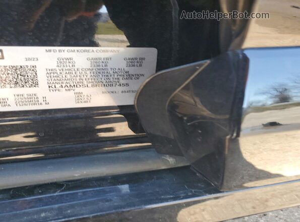 KL4AMDSL8RB087455 2024 BUICK ENCORE Черный Вид наклейки с VIN-кодом