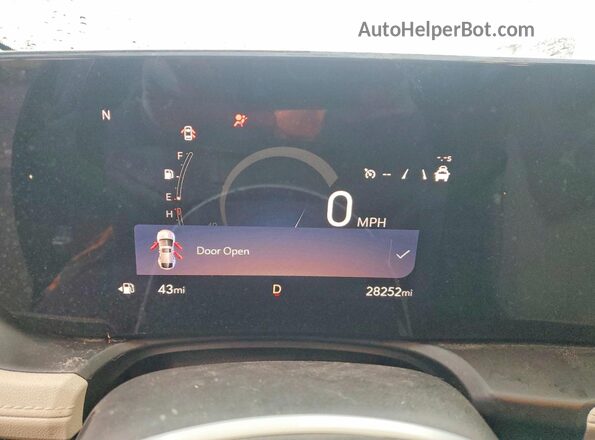 KL4AMGSL6RB010892 2024 BUICK ENCORE Black Instrument cluster view