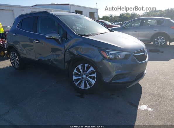 KL4CJASB0KB732435 2019 BUICK ENCORE Серый Передняя правая четверть