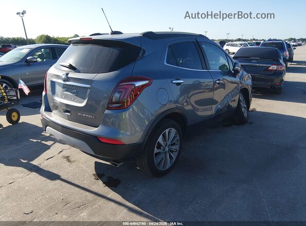 KL4CJASB0KB732435 2019 BUICK ENCORE Серый Задняя правая четверть