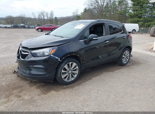 KL4CJASB1KB840434 2019 BUICK ENCORE Черный Передняя левая четверть