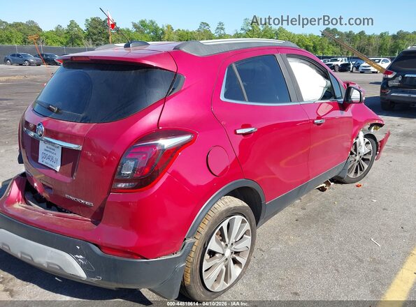 KL4CJASB3JB638581 2018 BUICK ENCORE Burgundy Trasero derecho