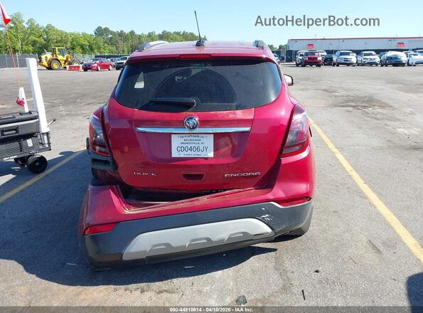 KL4CJASB3JB638581 2018 BUICK ENCORE Burgundy 