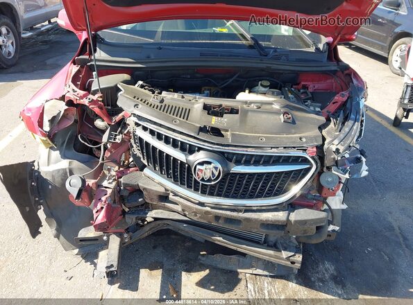 KL4CJASB3JB638581 2018 BUICK ENCORE Burgundy Vista frontal